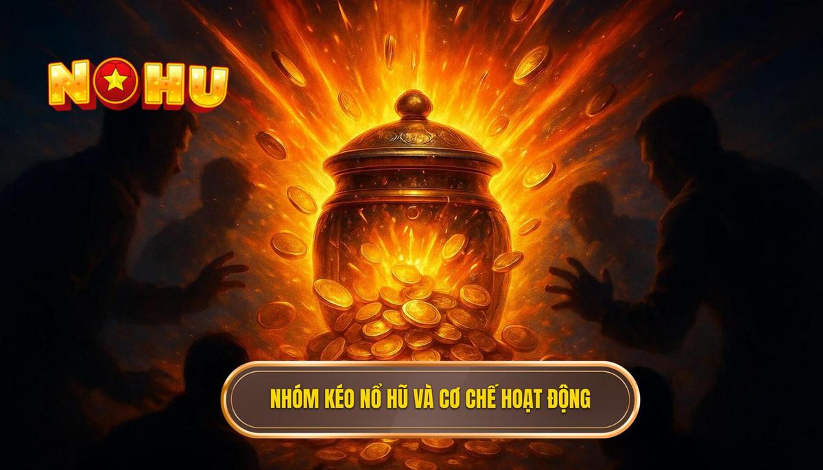 Nhóm Kéo Nổ Hũ: Giải Mã Chiến Thuật Và Rủi Ro Mà Bạn Cần Biết 1 I. Nhóm Kéo Nổ Hũ Là Gì_ Phân Tích Cơ Chế Hoạt Động