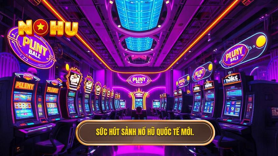 1. Sức hút sảnh nổ hũ quốc tế mới.