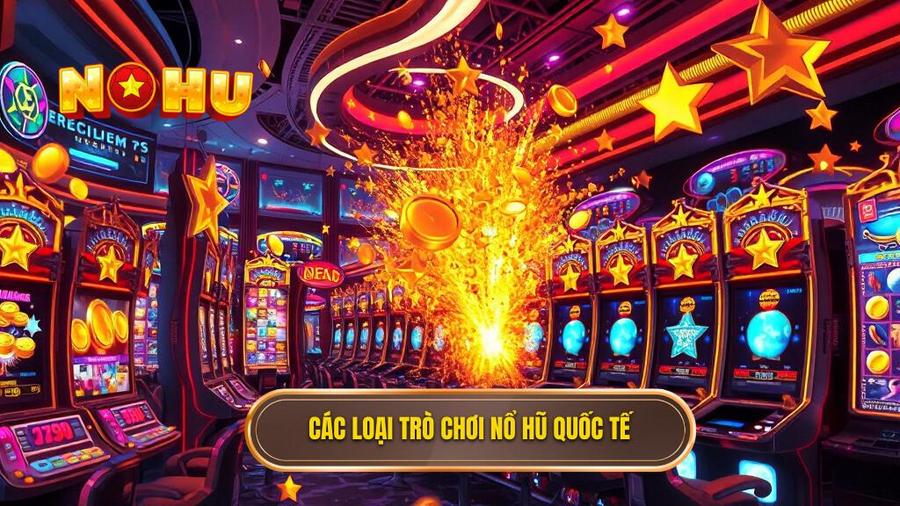 2. Các loại trò chơi nổ hũ quốc tế