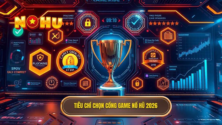 Cổng Game Nổ Hũ Uy Tín 2026: Tầm Nhìn Mới Và Tiêu Chuẩn Lựa Chọn Sân Chơi Thượng Lưu 2 2. Tiêu chí chọn cổng game nổ hũ 2026