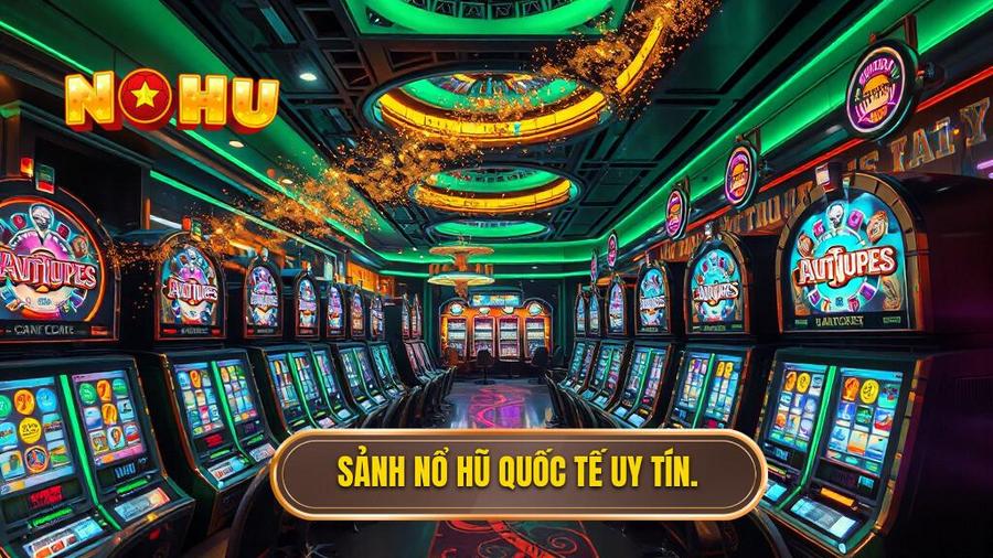 3. Sảnh nổ hũ quốc tế uy tín.