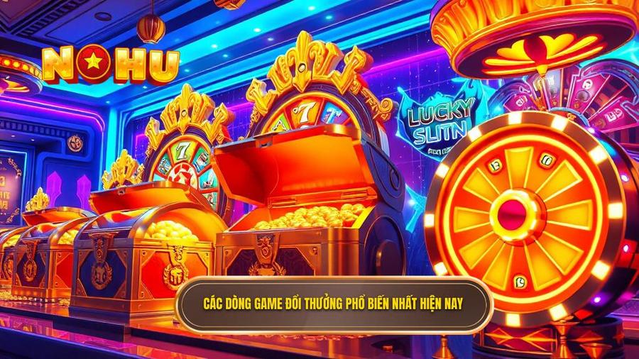Các dòng game đổi thưởng phổ biến nhất hiện nay
