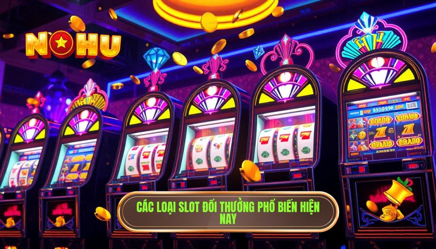 Các loại slot đổi thưởng phổ biến hiện nay